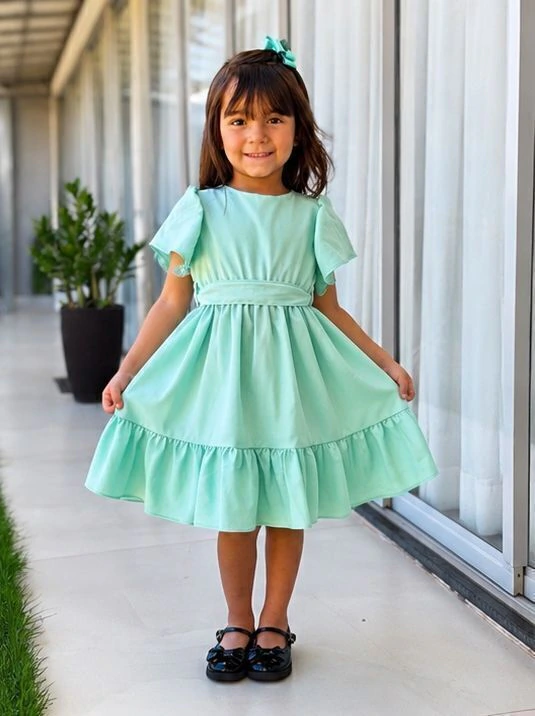 Vestido Maju - Verde Menta