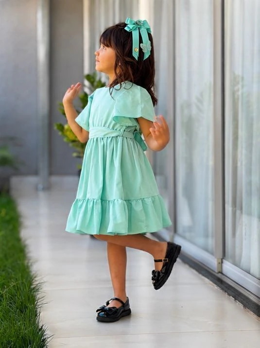 Vestido Maju - Verde Menta