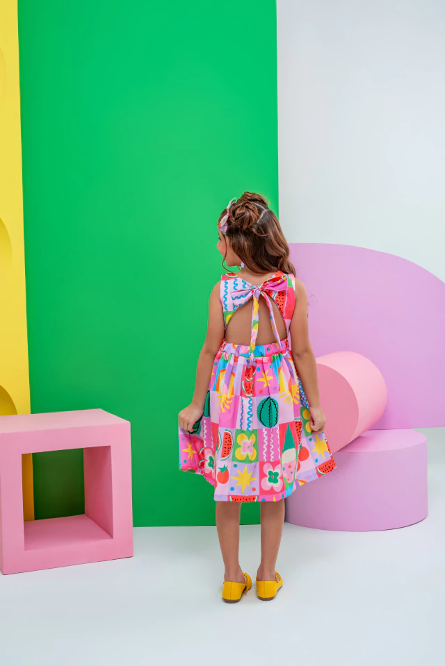Vestido Olivia - Cores de Verão