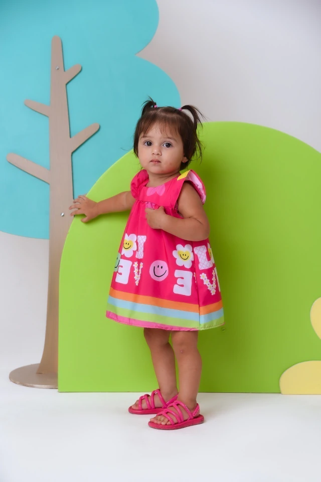 Vestido Baby - Flor Love