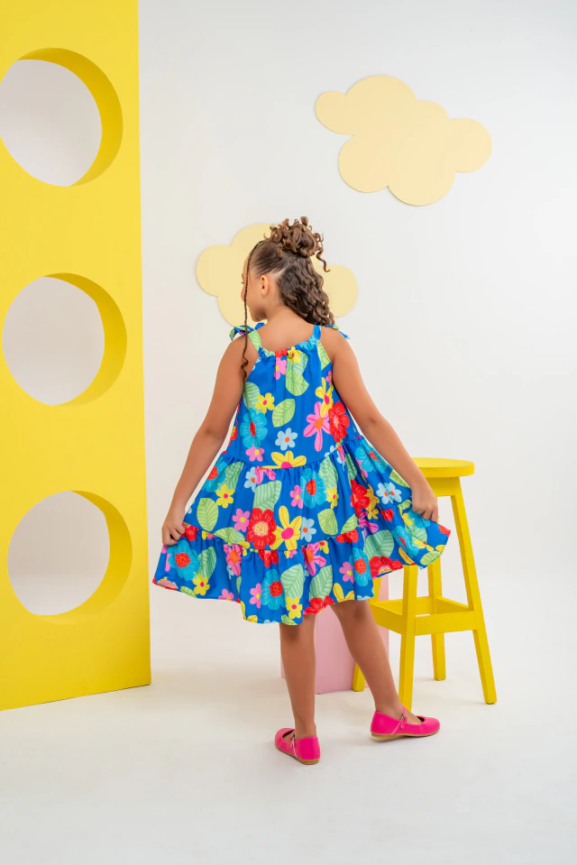 Vestido Ana - Explosão Floral