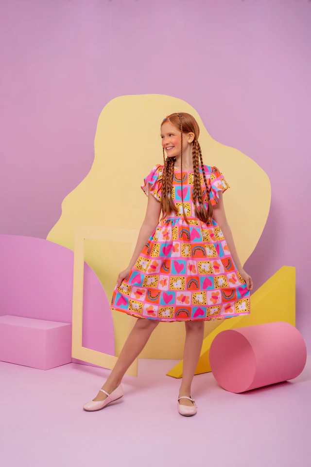 Vestido Olivia - Pinturinha