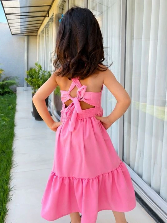 Vestido Bella - Rosa Cupcake