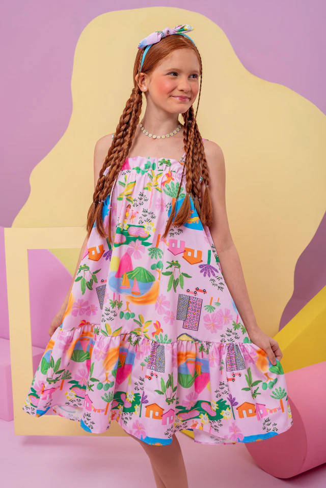 Vestido Lua - Vila Encantada