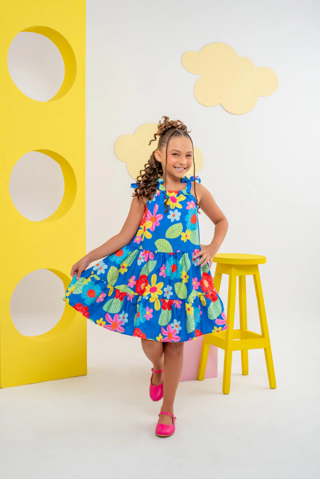 Vestido Ana - Explosão Floral